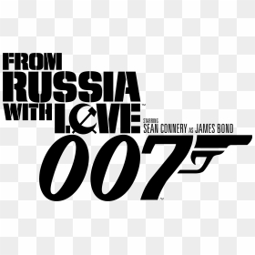 James Bond From Russia With Love Logo, HD Png Download - 007 logo png