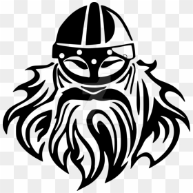 Viking Face Png - Viking Drawings Transparent, Png Download - vikings helmet png