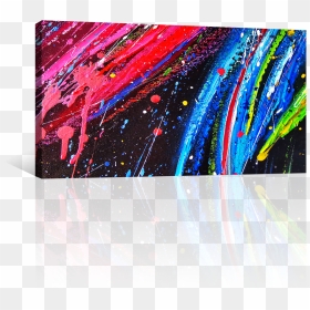 Peinture Art Abstrait, HD Png Download - lineas abstractas png