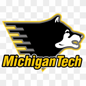 Michigan Tech Piano Dog, HD Png Download - michigan football logo png