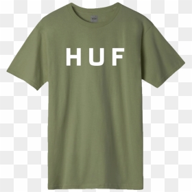 Huf Essentials Logo Tee - Huf, HD Png Download - huf logo png