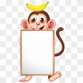 Png Pinterest Clip - Cute Border Design Cartoon, Transparent Png - monkey clipart png