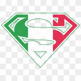Superman Italian Shield Juniors T-shirt - Superman Logo Breast Cancer, HD Png Download - blank superman logo png