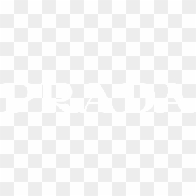 Prada White Logo Png, Transparent Png - prada logo png