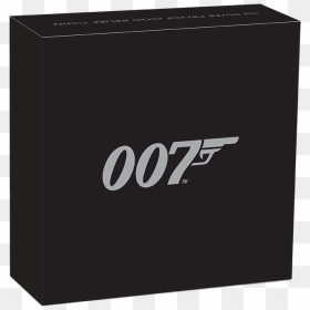 James Bond 1oz Silver Proof Relief Coin - 007, HD Png Download - 007 logo png