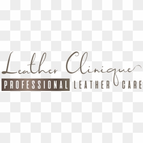 Leather Clinique - Calligraphy, HD Png Download - clinique logo png