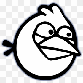 Angry Birds Coloring Pages Blue Bird, HD Png Download - angery png