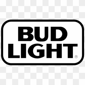 Black Bud Light Logo, HD Png Download - budlight logo png