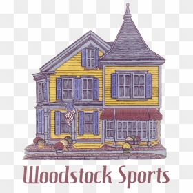 Download - House, HD Png Download - woodstock png