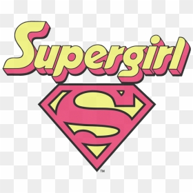 Dc Comics Im A Supergirl Men"s Regular Fit T-shirt - Pink Super Girl Logo, HD Png Download - blank superman logo png