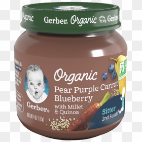 Gerber 2nd Foods Organic Pear Purple Carrot Blueberry - Gerber Organic Baby Food, HD Png Download - juggalo png