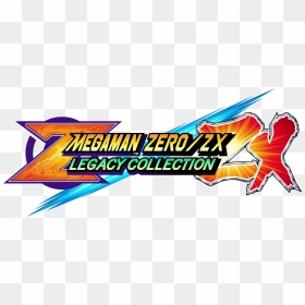 Mega Man Zero Zx Legacy Collection Logo, HD Png Download - mega man logo png