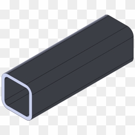 Square Steel Tube Cad Model, HD Png Download - 3d square png