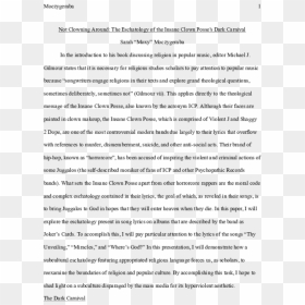Essay Examples, HD Png Download - juggalo png