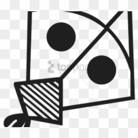 Free Png Download Kiteblack And White - Kite Images Black And White, Transparent Png - kite clipart png