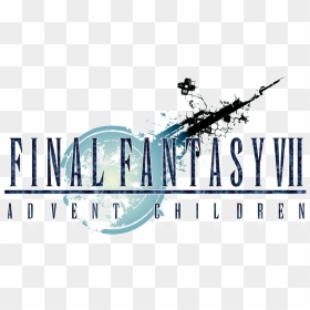 A Blog Showcasing The Beautiful Art Of The Final Fantasy - Final Fantasy Vii Advent Children Logo, HD Png Download - final fantasy vii logo png
