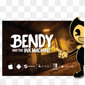Bendy And The Ink Machine Console, HD Png Download - bendy and the ink machine logo png