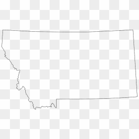 Printable Outline Of Montana, HD Png Download - montana outline png