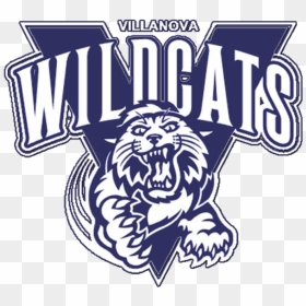 The Providence Patriots Lead The Villanova Wildcats - Villanova Wildcats Old Logo, HD Png Download - villanova logo png