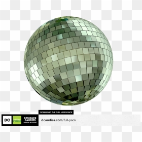 Disco Ball 3d Model Free, HD Png Download - discoball png