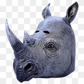 Rhino Mask - Transparent Rhino Head Png, Png Download - rhinoceros png