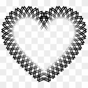 Drawing Geometric Heart - Jagannath Png, Transparent Png - geometric heart png