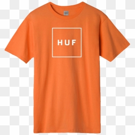 Huf Essentials Box Logo Tee - Huf, HD Png Download - huf logo png