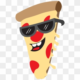 Pizza Is A Food Piece Inspired My By Admiration For - Cartoon, HD Png Download - cartoon pizza png