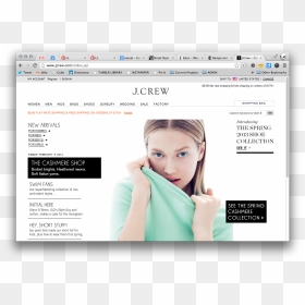 Web Page, HD Png Download - j crew logo png