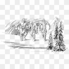 Sketch, HD Png Download - yggdrasil png