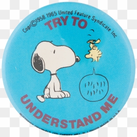 Try To Understand Me Snoopy And Woodstock - Up Side Down Snoopy, HD Png Download - woodstock png