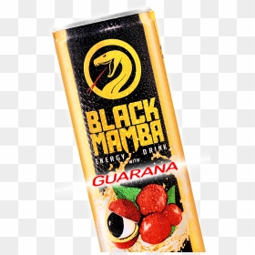 Black Mamba Energy Drink Guarana, HD Png Download - black mamba png