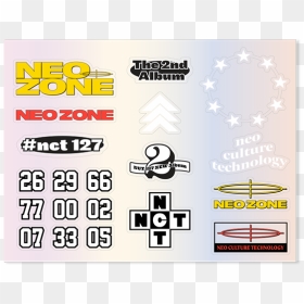 Nct 127 Neo Zone Stickers, HD Png Download - nct logo png