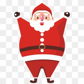 Download Karte Clipart Santa Claus Christmas Day Christmas - Christmas Drawing Cartoon Santa Claus, HD Png Download - papai noel png