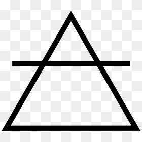 Air Symbol Png - Alchemy Air Symbol, Transparent Png - earth symbol png