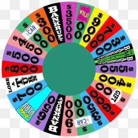 Wheel Of Fortune, HD Png Download - wheel of fortune logo png
