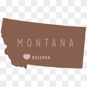 Graphic Design, HD Png Download - montana outline png