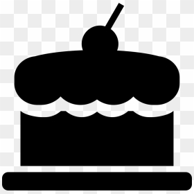 Cake Silhouette Png - Ristorante Pizzeria Braceria Mi Carrò, Transparent Png - birthday cake icon png