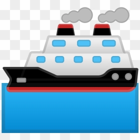 Ship Icon - Emoji Ferry, HD Png Download - ship icon png