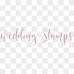 Picture - Calligraphy, HD Png Download - save the date stamp png