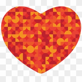 Geometric-heart - Heart, HD Png Download - geometric heart png