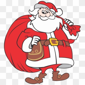 Papai Noel Vetorizado Papai Noel - Santa Claus, HD Png Download - papai noel png