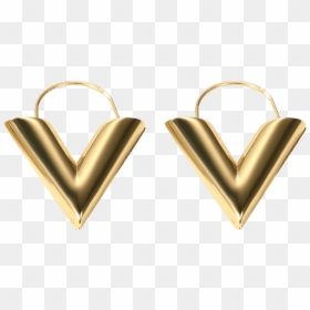 Earrings, HD Png Download - geometric heart png