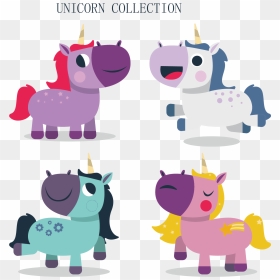 Euclidean Vector Drawing Unicorn Cartoon Free Transparent - Cartoon, HD Png Download - unicorn vector png