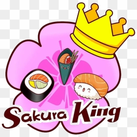 Sakura King Sushi Clipart , Png Download - Sushi King, Transparent Png - sushi clipart png