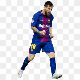 Lionel Messi White Background, HD Png Download - fc barcelona png