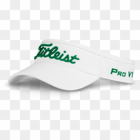 Titleist Golf Tour Performance Visor White Trend Collection - Titleist Golf, HD Png Download - visor png