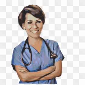 Modern Nurse Clip Art, HD Png Download - physician png