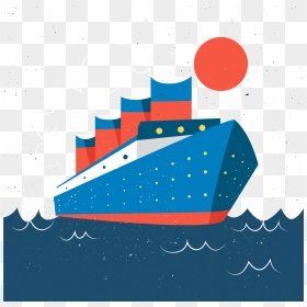 Ship Png Icon Blue , Png Download - Vector Ship Icon Png, Transparent Png - ship icon png