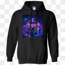 Descendants 3 Carlos Mal Jay Evie Wickedly Cool Hoodie - Mal And Evie Descendants 3, HD Png Download - mal descendants png